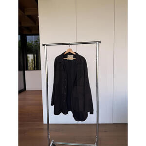 By Walid Patchwork Button-Up Outerwear Jacket